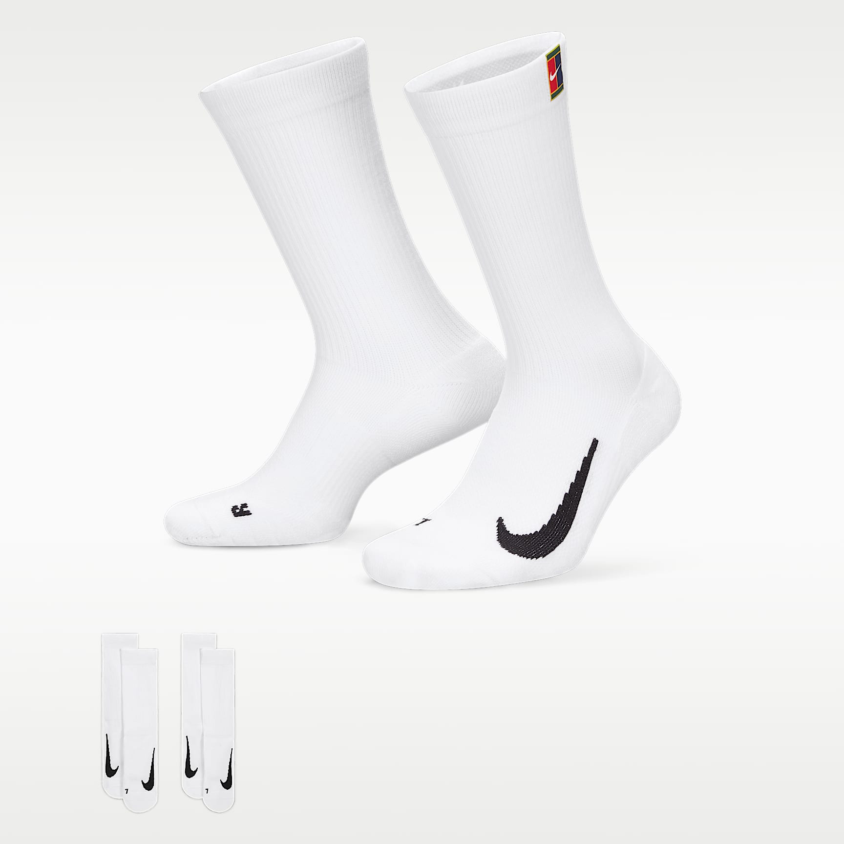 NIKE公式】ナイキコート マルチプライヤー クッションド テニス クルー